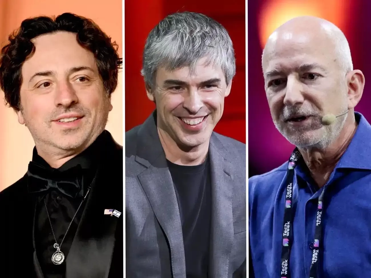Euforia AI Mengerek Kekayaan Larry Page, Jeff Bezos dan Sergey Brin Mendekati Klub 300 Miliar Dolar AS