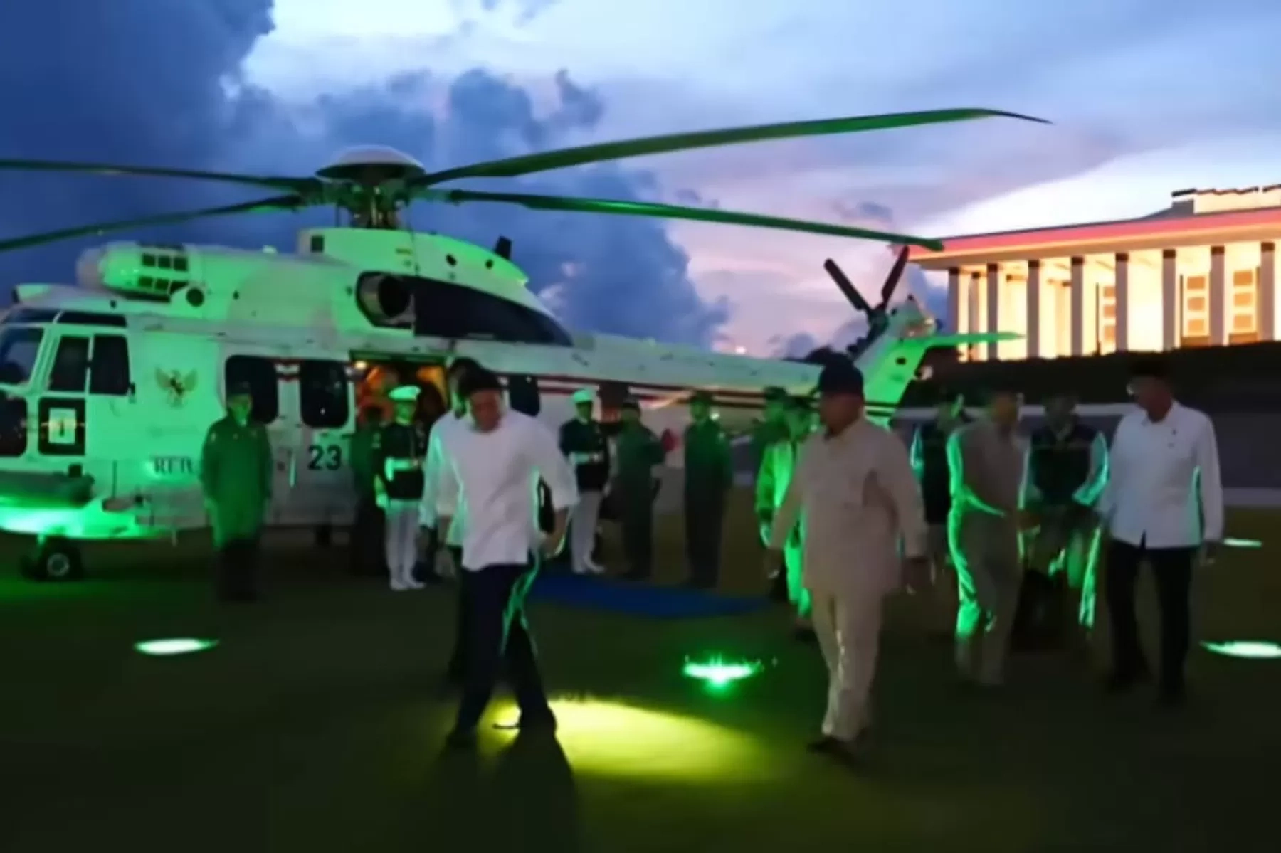 Pertama Kali, Prabowo Kunjungi IKN di Kaltim sebagai Presiden