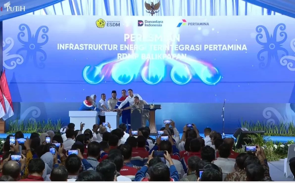 Prabowo Resmikan RDMP Kilang Balikpapan: Nilai Investasi Tembus Rp 123 T, Mampu Hemat Devisa Rp 60 T