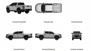 Toyota Hilux Generasi Baru Tampil Lebih Elegan, Resmi Terdaftar di DJKI