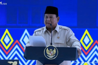 Kelakar Presiden Sebut yang Bernama Prabowo Orang Baik