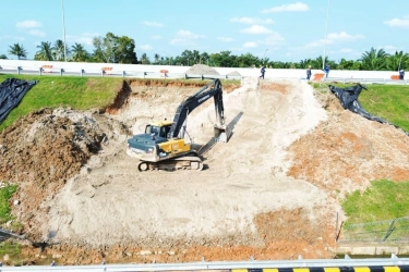 Kementerian PU dan Hutama Karya Tangani Darurat Banjir dan Longsor di Ruas Tarutung–Sibolga