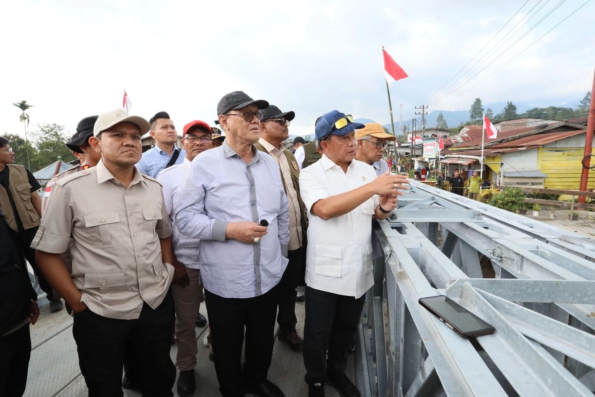 Pastikan Kondisi Daerah Terdampak Bencana Aceh, Mendagri Cek Infrastruktur di Bener Meriah