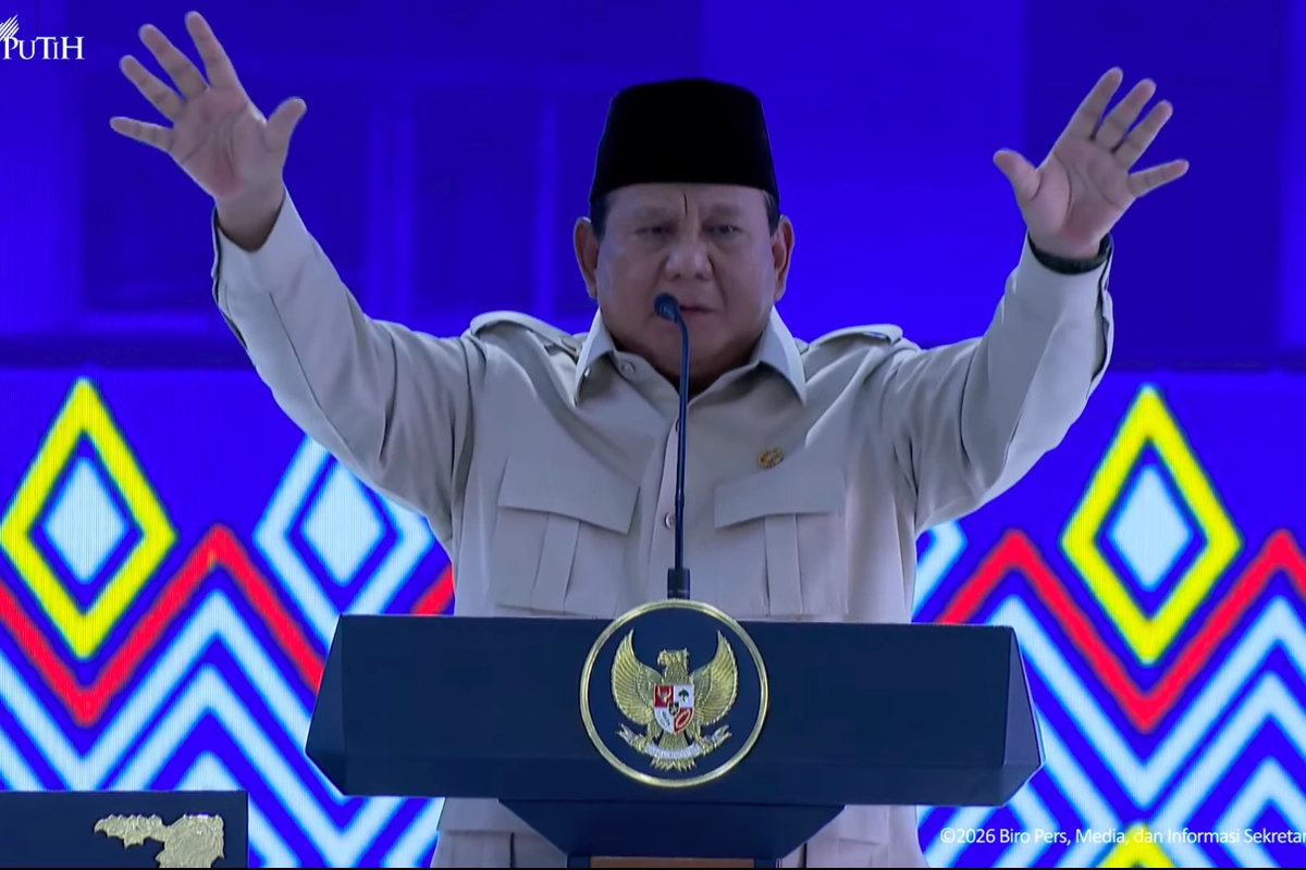 Prabowo: Pertumbuhan Ekonomi Harus Disertai Pemerataan