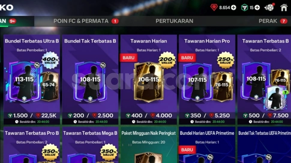 21 Kode Redeem FC Mobile 11 Januari 2026, Dapatkan Ribuan Gems hingga Pemain Legendaris