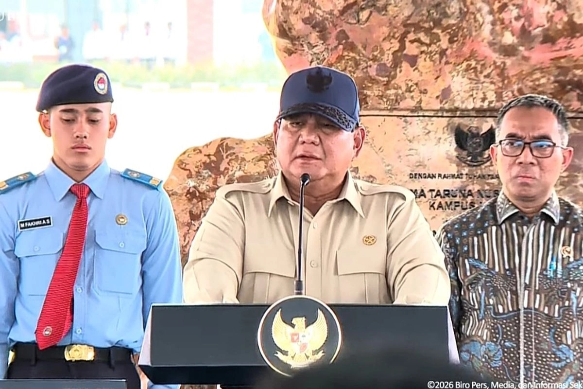 Prabowo Ingin SMA Tarnus Cetak Kader Patriotik, Jadi Pemimpin Jujur