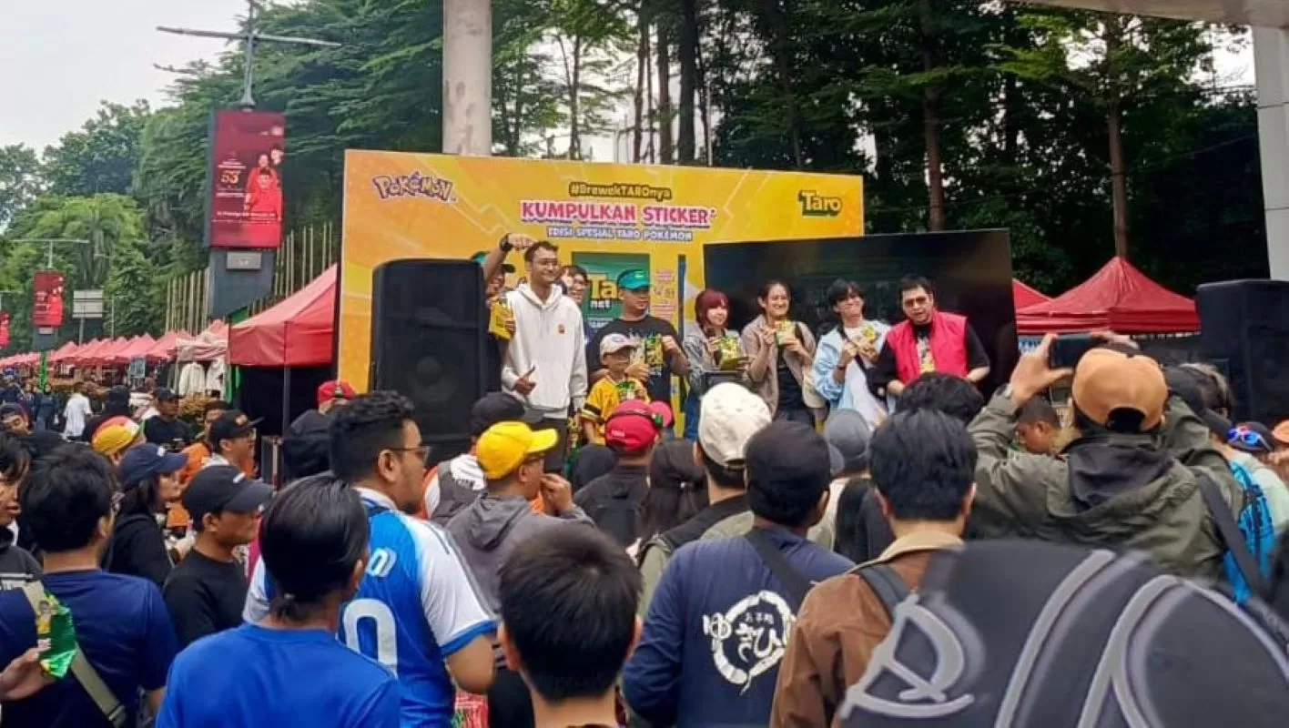 CFD GBK Diserbu Pengunjung, Taro dan Pokemon Bikin Heboh Minggu Pagi