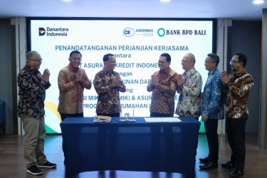 Nasabah BPD Bali Kini bisa Akses Asuransi Kredit Perumahan dan Mikro Askrindo