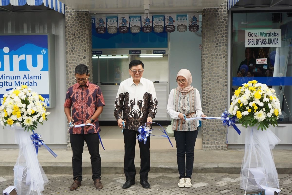 SPBU Pertamina Tambah Layanan Air Minum lewat Biru Container