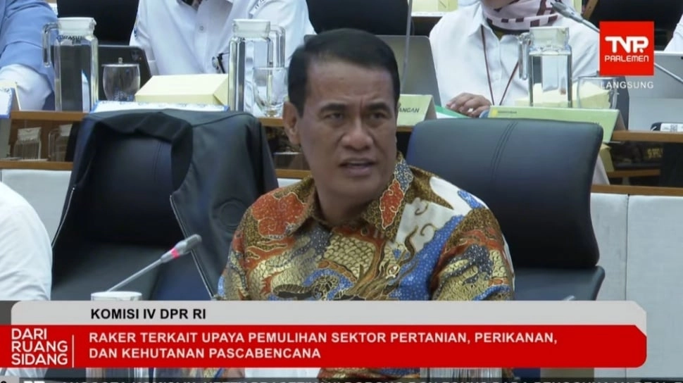 Mentan Amran Minta Tambahan Anggaran Rp5,1 Triliun Pulihkan Lahan Pertanian Teremdam Banjir Sumatra