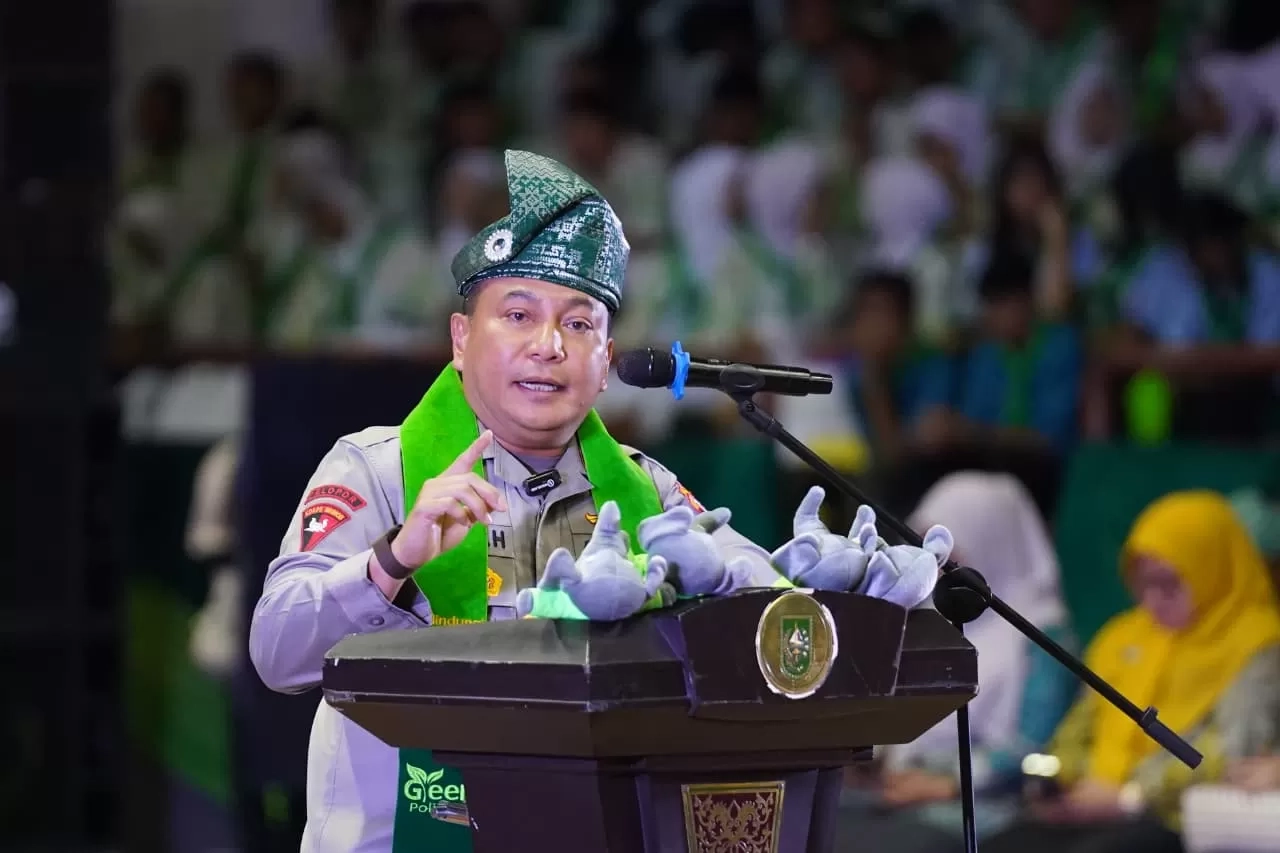 Kapolda Riau Minta Jaga Alam untuk Keberlanjutan, Hutan Harus Dijaga Demi Anak Cucu