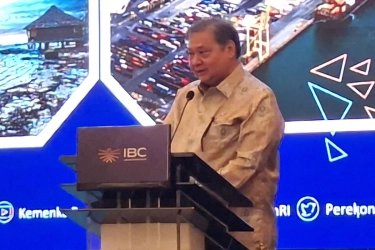 Airlangga: Risiko Resesi RI Relatif Rendah Dibandingkan AS hingga China