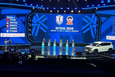Drawing ASEAN Championship 2026: Timnas Indonesia dan Vietnam Masuk di Grup A 