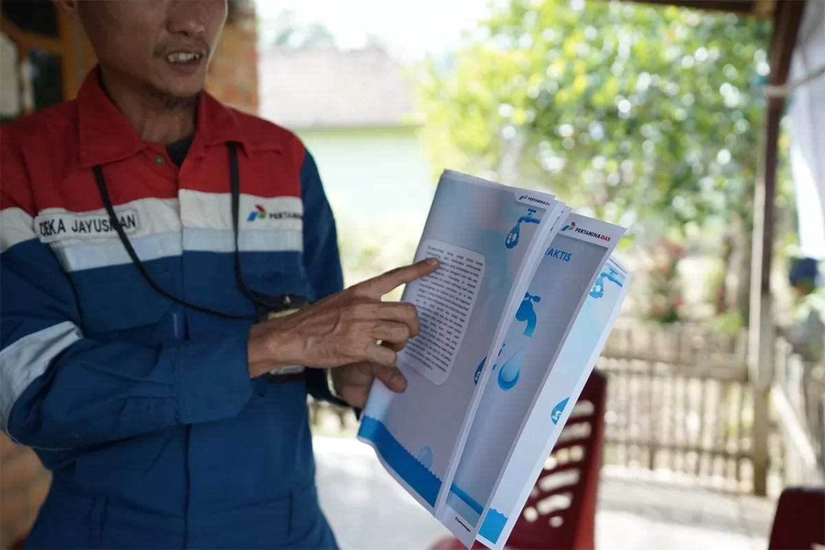 Pertagas Inisiasi Teknologi Pigging Bantu Pemeliharaan Infrastruktur Pipa Air di Desa