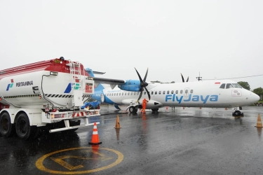 Pertamina Patra Niaga Pasok Avtur di Bandara Notohadinegoro Jember