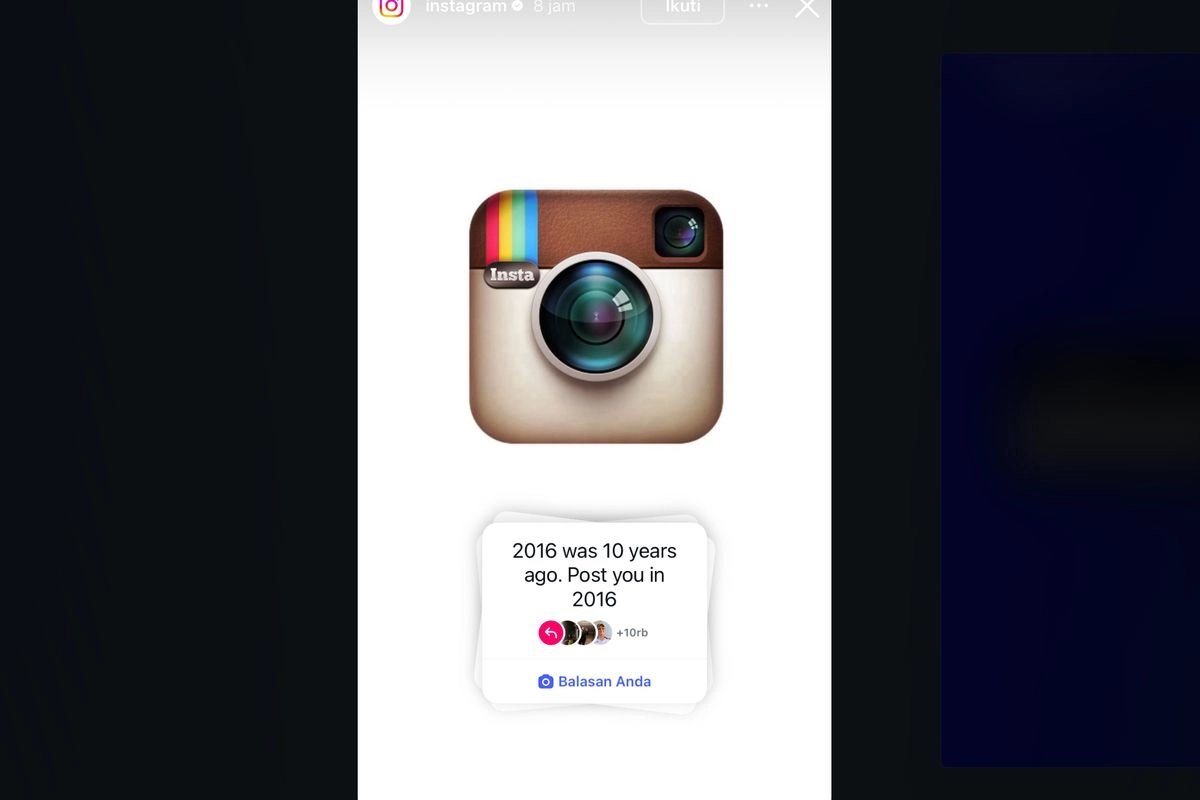 Ramai Stiker 'Add Yours' Post You in 2016, Ajang Nostalgia Satu Dekade