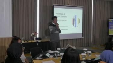 Suara.com Bersama LMC Gelar 'AI Tools Training for Journalists' di Yogyakarta