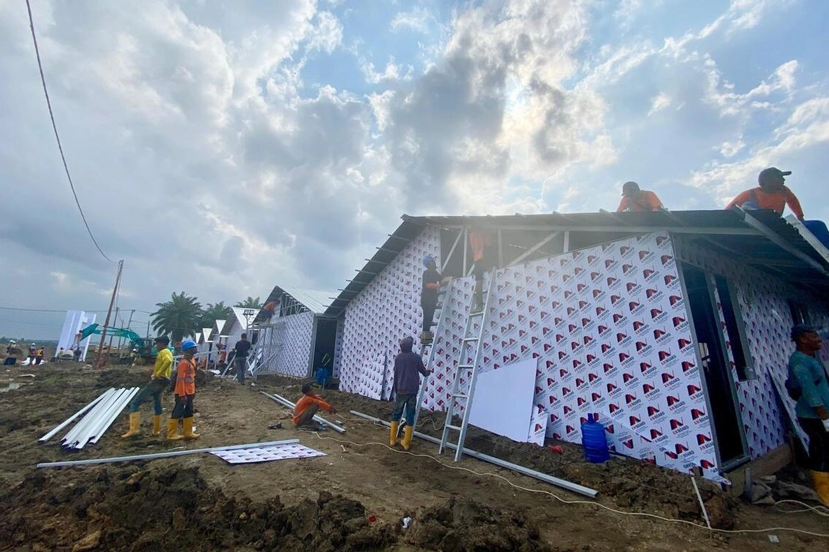 781 Unit Huntara Selesai Dibangun, Siap Dihuni Korban Banjir Sumatera