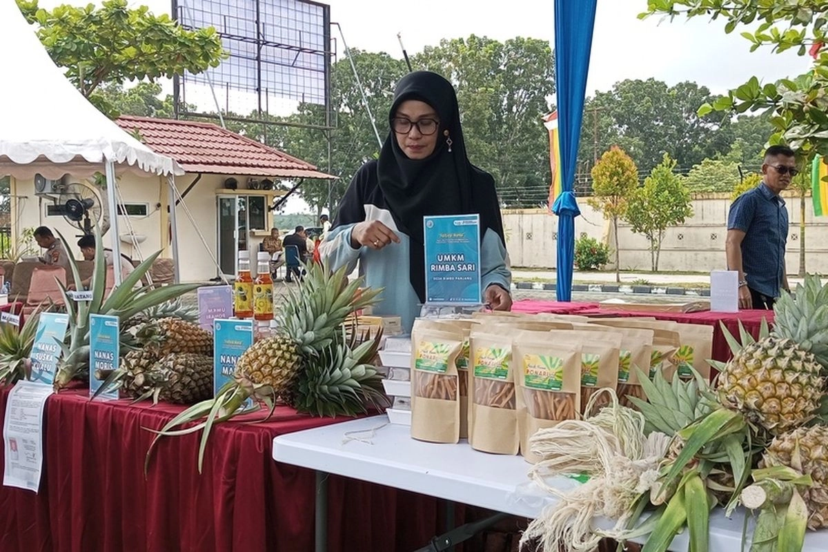 Nanas Moris, Modal Kecil UMKM Kampar Menggerakkan Ekonomi