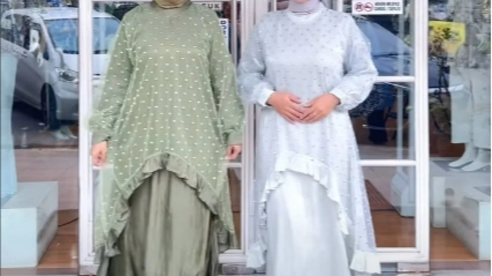 Viral! Ini Dia Gamis Bini Orang yang Diburu Ibu-Ibu di Tanah Abang, Jadi Tren Baju Lebaran 2026
