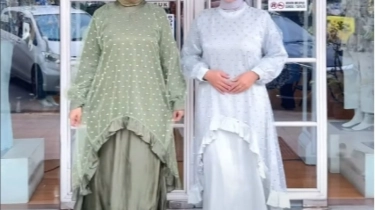 Viral! Ini Dia Gamis Bini Orang yang Diburu Ibu-Ibu di Tanah Abang, Jadi Tren Baju Lebaran 2026
