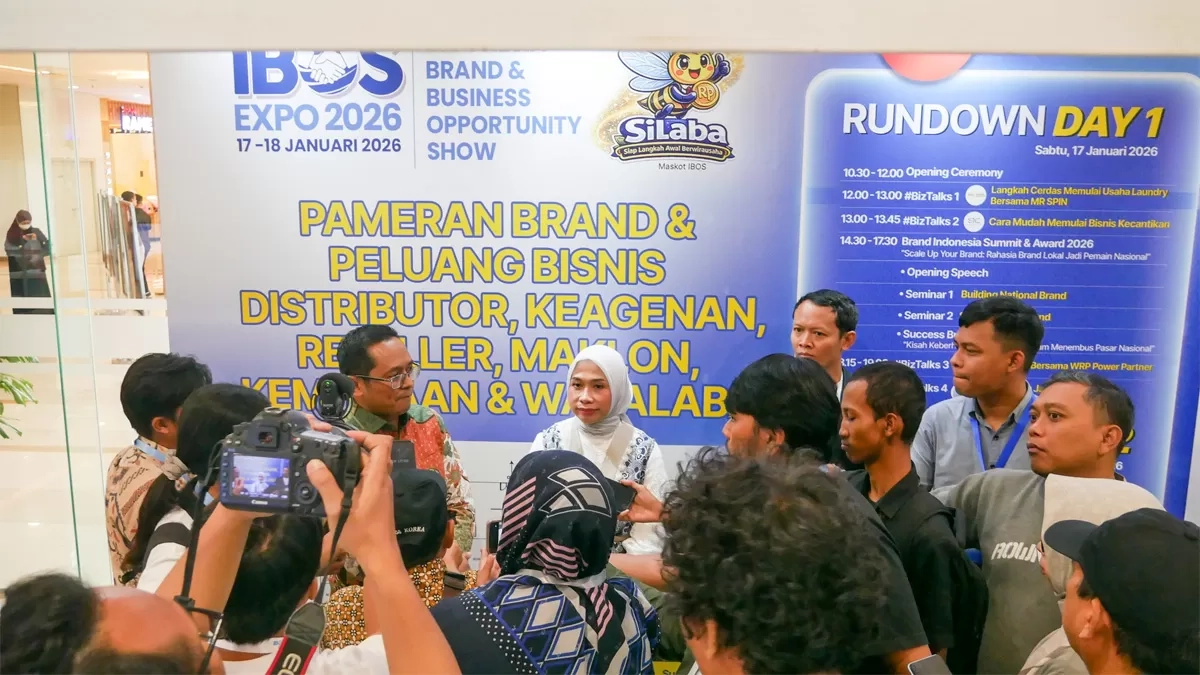 Pertemukan Pelaku Bisnis, IBOS EXPO 2026 Targetkan 5 Ribu Pelaku Usaha