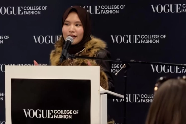 Siswa MAN 4 Jakarta Ratu Dinara Nafeeza jadi Peserta Terbaik Vogue Winter Break di AS
