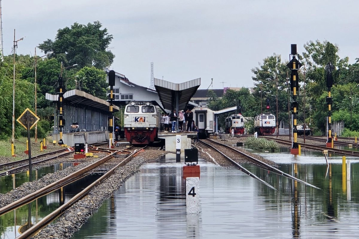 Hari Ini KAI Batalkan 38 Perjalanan Kereta Imbas Banjir, Ini Daftarnya