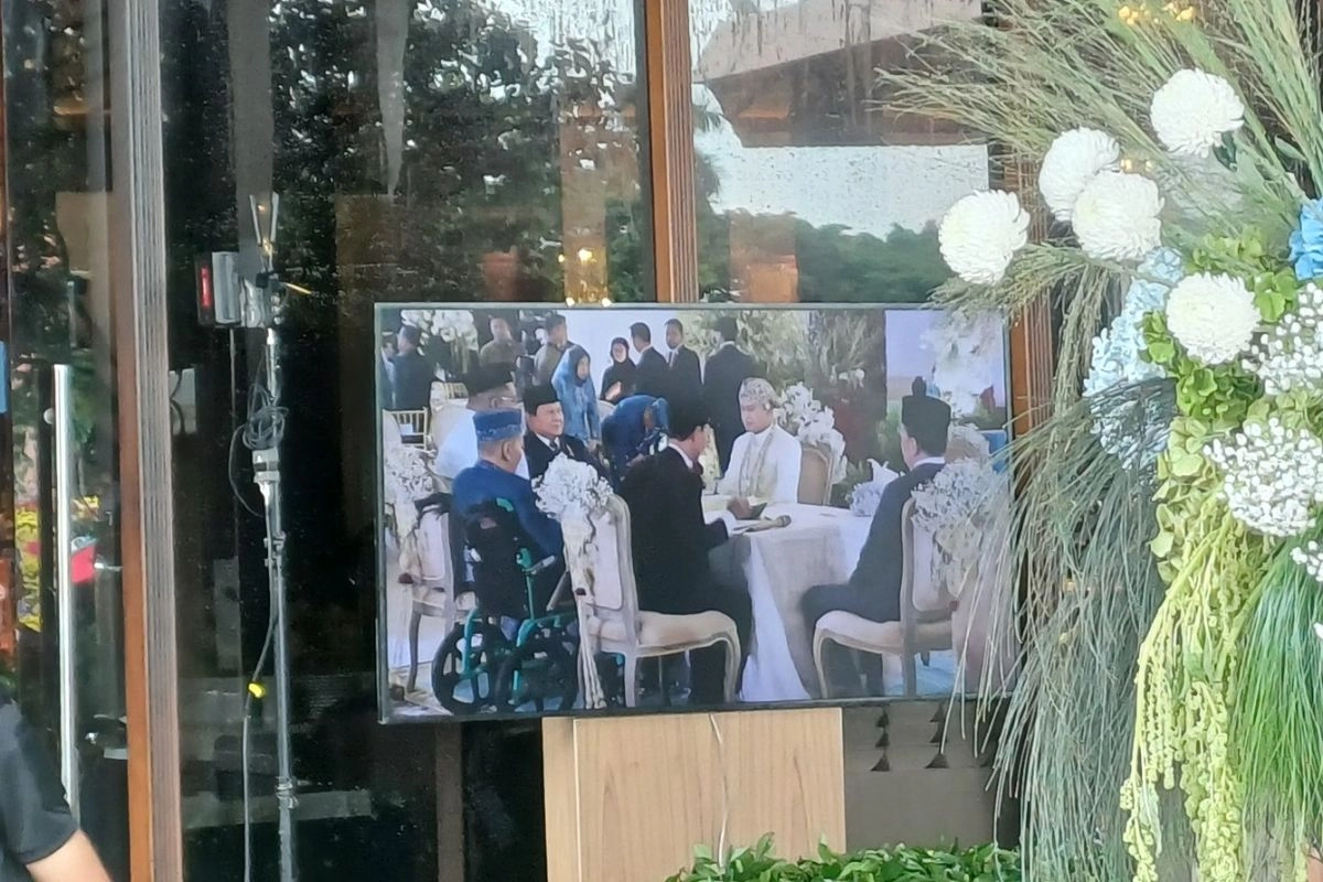 Saat Prabowo dan Jokowi Jadi Saksi Nikah Sekpri Presiden di TMII