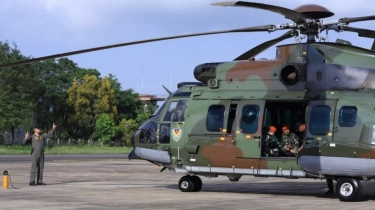 Pesawat ATR 400 Hilang Kontak di Maros, TNI AU Terjunkan Helikopter Caracal Sisir Lokasi