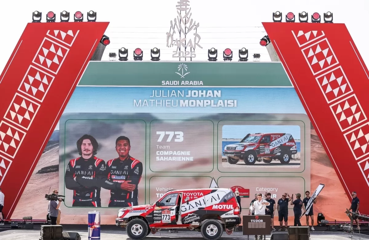 Turun di Balap Rally Dakar 2026, Julian Johan Sabet Posisi 5 Besar dan Juara Iconic Class