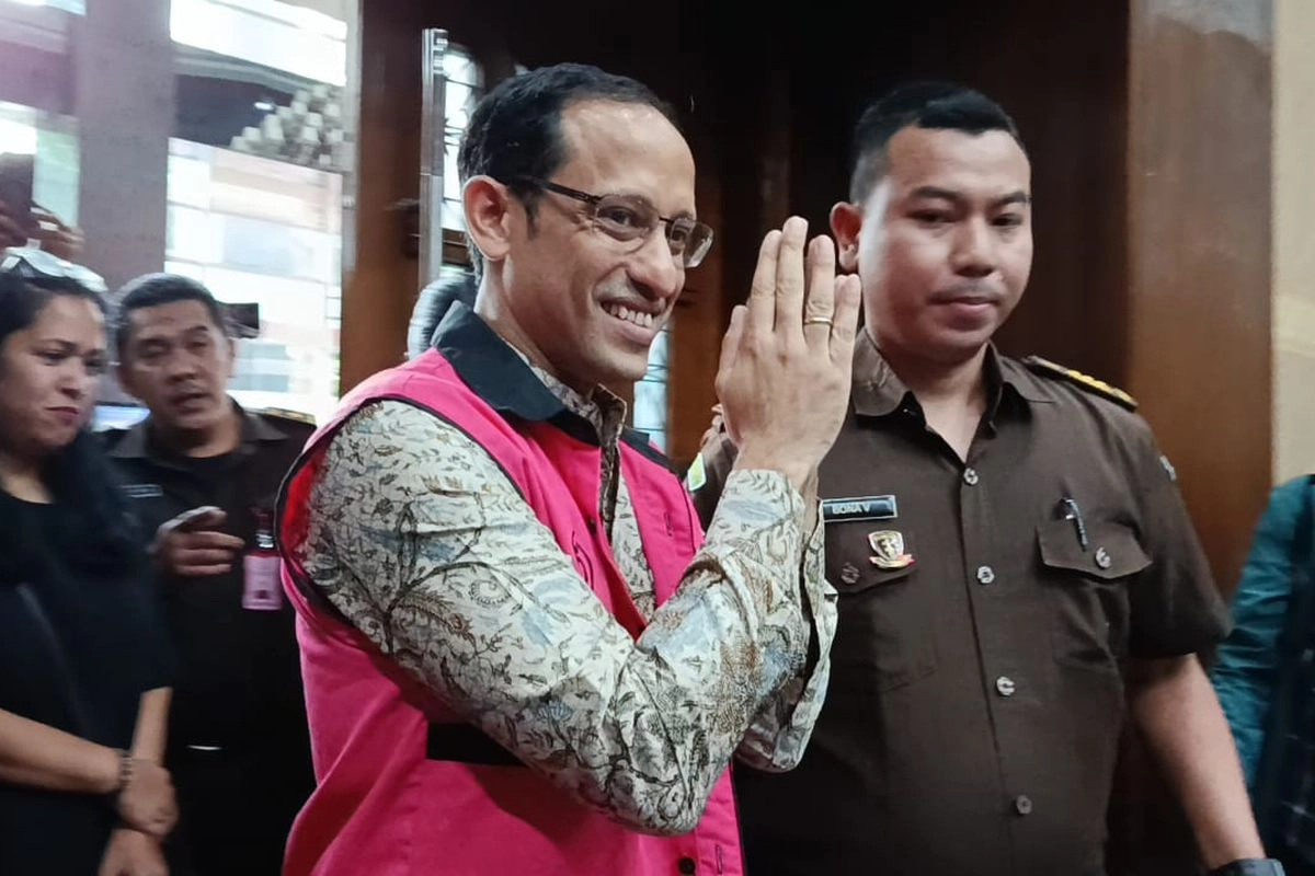 Nadiem Tanya Eks Anak Buah di Sidang: Apakah Integritas Saya Kuat?