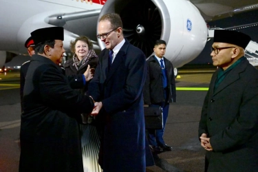 Prabowo Tiba di London, Akan Perkuat Kemitraan Strategis Indonesia-Inggris