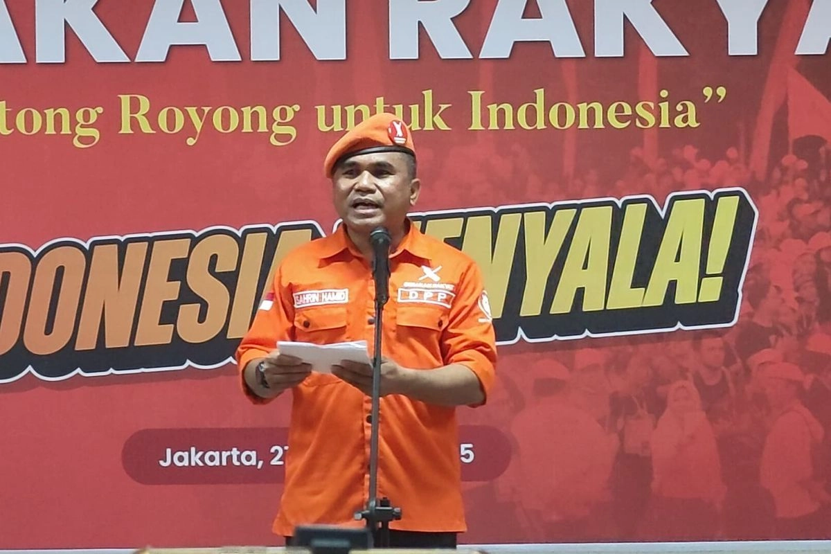 Profil Sahrin Hamid, Ketum Gerakan Rakyat yang Deklarasikan Jadi Parpol dan Dukung Anies