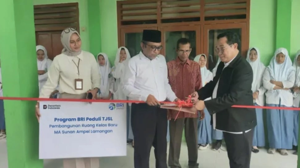 BRI Peduli Dukung Ketersediaan Fasilitas Belajar Nyaman dan Aman di Sekolah