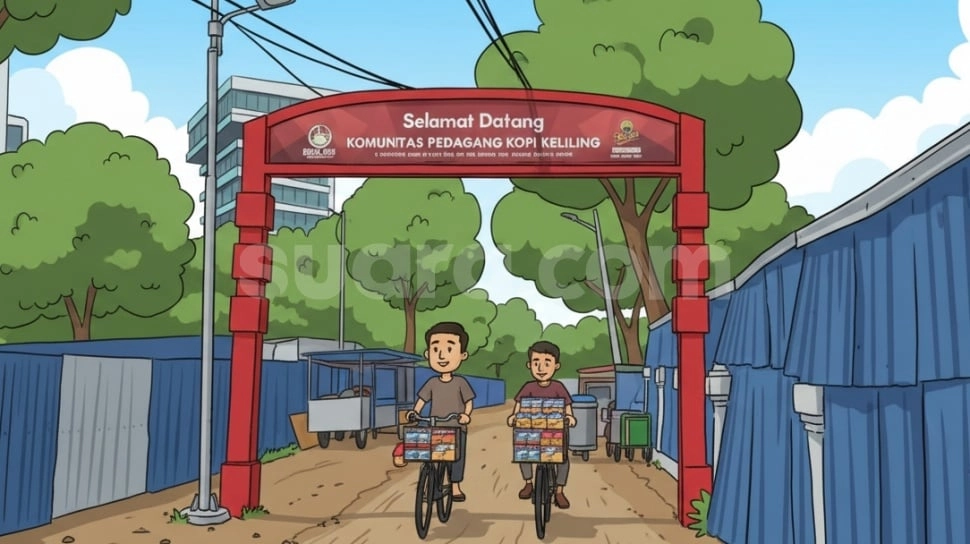 Kampung Starling: Riuh Rendah 'Dapur' Kafein Ibu Kota yang Terjepit Beton dan Janji Politik