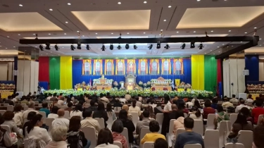 Ribuan Umat Buddha Sambut Berkah Bersama YM Chamgon Kenting Tai Situpa di Jakarta