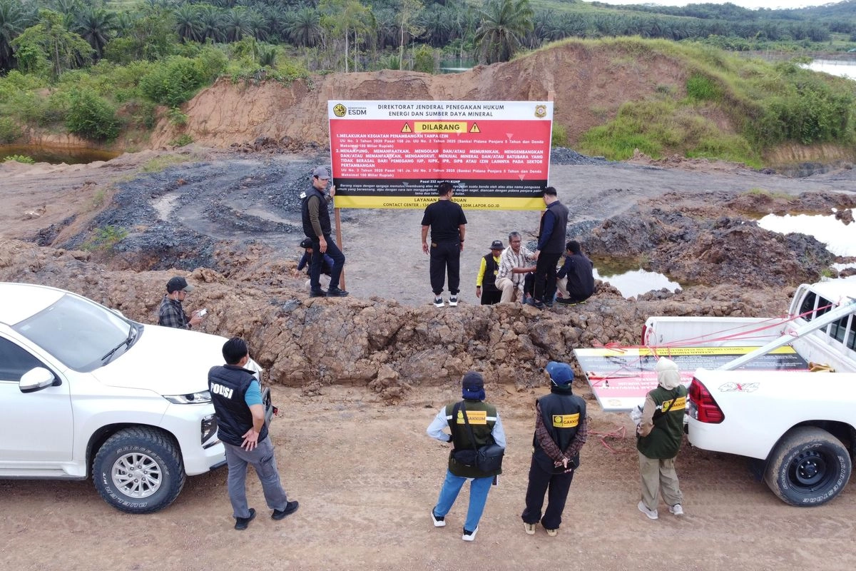 Kementerian ESDM Amankan 50.000 Ton Batu Bara Diduga Ilegal di Kutai Kartanegara