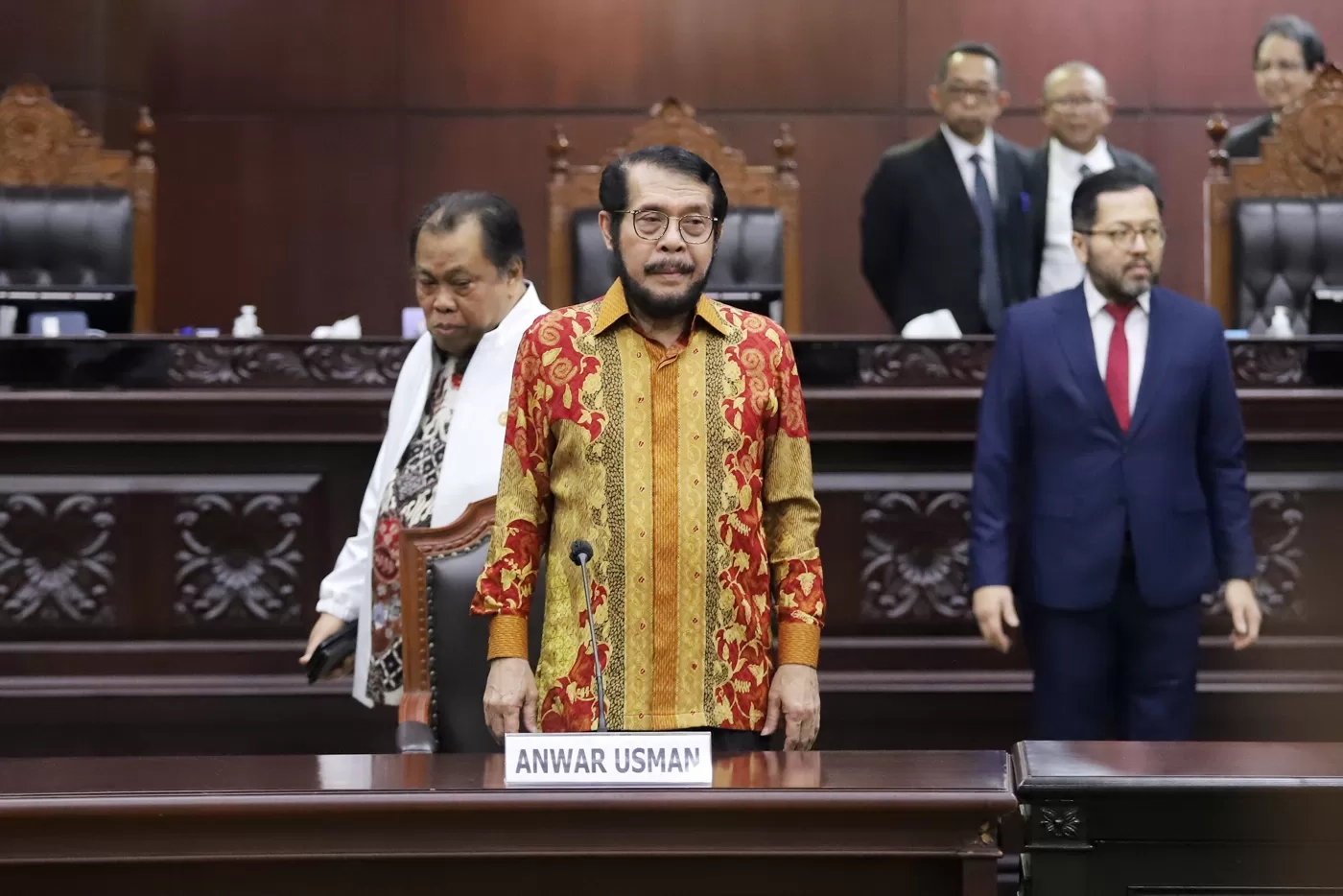 Anwar Usman Geram Disebut MKMK Sering Bolos, Tegaskan 50 Tahun jadi Hakim Tak Pernah Cuti