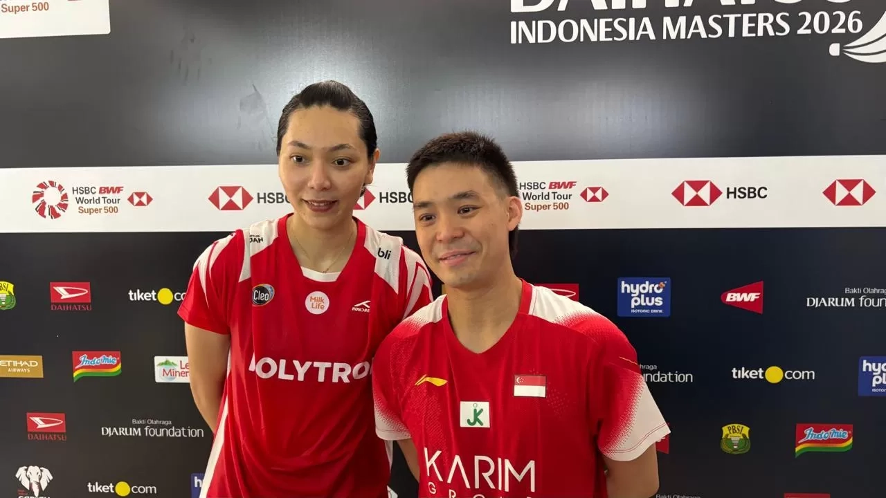 Gandeng Gloria Emanuelle Widjaja di Indonesia Masters 2026, Pemain Singapura Ini Berasa Wakili Merah Putih
