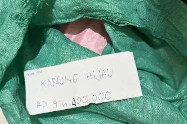 Penampakan Uang Rp 2,6 Miliar dalam Kresek Hitam dan Karung Hijau Hasil Pemerasan Bupati Pati Sudewo
