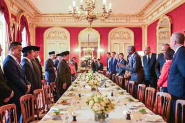 Di Lancaster House, Prabowo disambut Wakil PM David Lammy