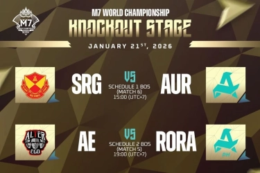 Jadwal M7 Mobile Legends Hari Ini, Kesempatan Alter Ego Dapat Tiket Upper Bracket Final