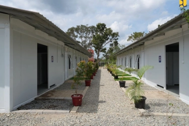 Listrik Huntara Korban Bencana Aceh Gratis Selama 6 Bulan