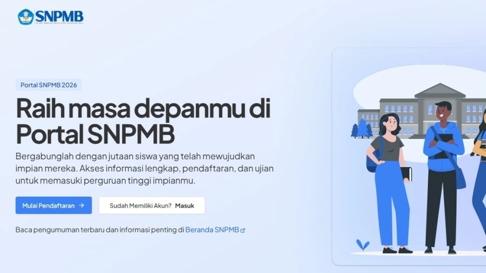 Registrasi Akun SNPMB 2026 Kapan Ditutup? Ini Batas Waktu Krusial dan Risikonya