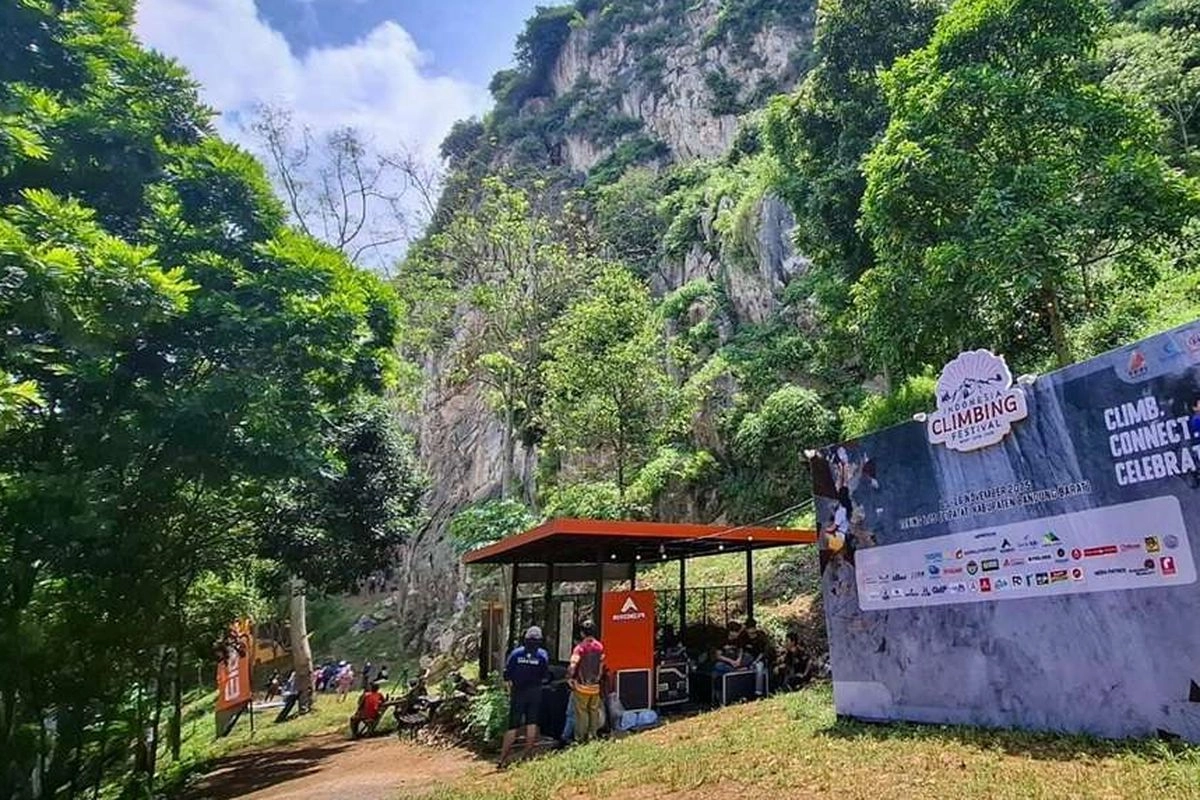 Karst Citatah Jadi Lokasi Syuting Film Baru Lisa BLACKPINK