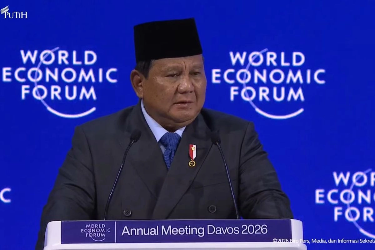 Prabowo di WEF: Tugas Pemimpin Bekerja agar Si Miskin Bisa Tersenyum