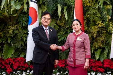 Puan dan Ketua Parlemen Korsel Bahas Perlindungan Pekerja Migran RI