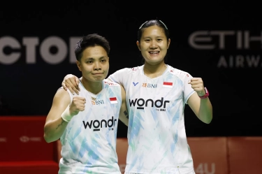 Ke Semifinal Indonesia Masters 2026, Apri/Lanny Lulus Ujian Mental
