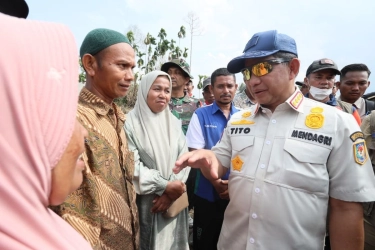 Kasatgas Tito Dorong Pembukaan Akses dan Penataan Hunian Pascabencana di Aceh Timur